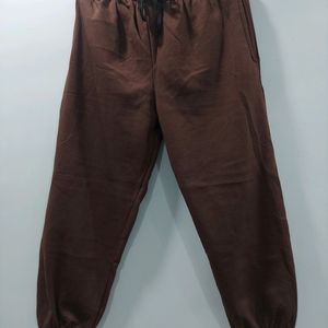 ✨️ New Brown Stretchable Baggy Joggers