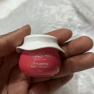 dot & key lip plumping sleeping mask