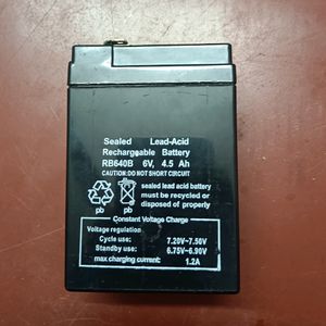 6V  Lead Acid Battery