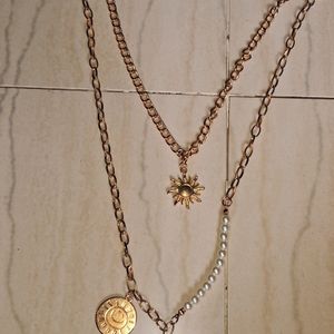 Double Layer Fancy Necklace