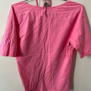 Pink T-shirt Top