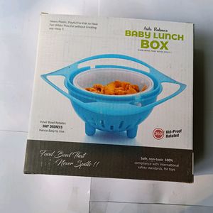 2 Pis Baby Lunch Box 360 Degree