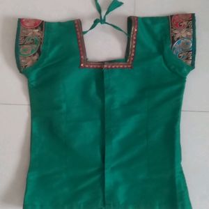 Girl's Traditional lehenga choli (polka parkar)