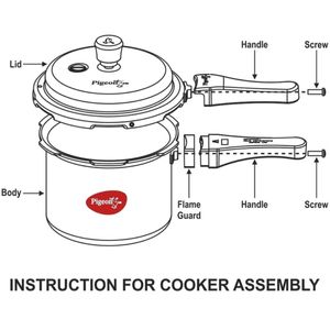 Pigeon Unused 5 Liters Pressure Cooker