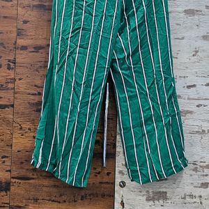 Green Striped Pants From Forever 21