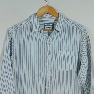 Off White Striped Shirt For Men's