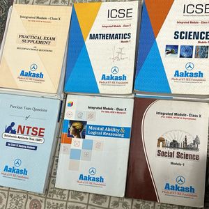 Aakash Class 10 - Basic study combo