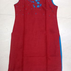 Brand New Sleeveless Kurta