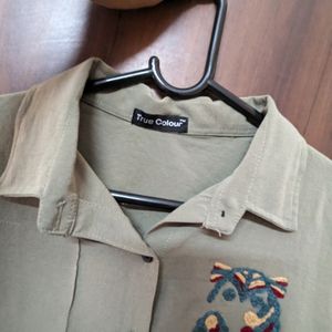 Olive Green Shirt