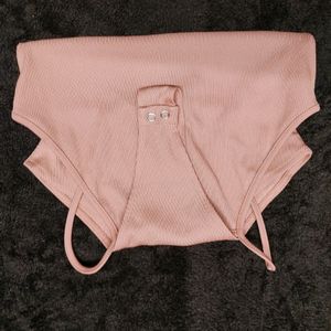 Peach Bodysuit From Forever 21