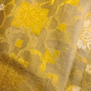 100% Pure Kadhua Banarasi Silk Kora