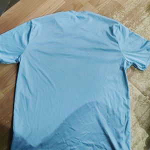 A Blue Casual Tshirt