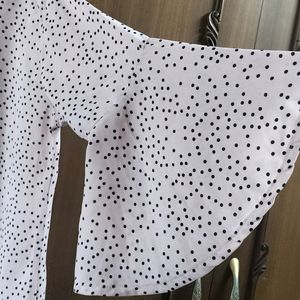 Baby Pink Polka Dots Top