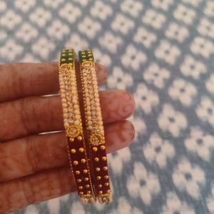 Two Multi Colour Bangles 2:6