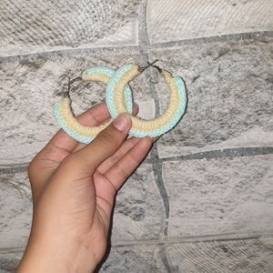 Crochet Hoops Earrings