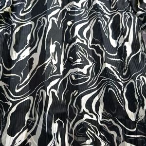 Zebra Printed Stylish Top For Women