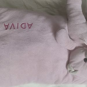 Soft Cushiony Pink Pillow For Kids