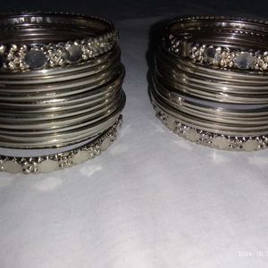 Silver Bangles