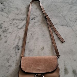 Tan Sling Bag