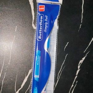 Butterflow Simply Blue Ball Pen