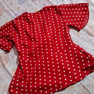 Red Polka Dot T-shirt