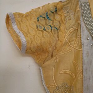 Hand Stitched Stone Work Kurta