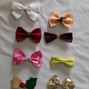 8 Pair Of Hair Clips For Girls