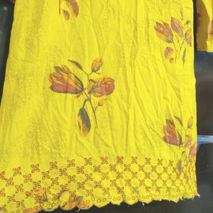 Yellow Cotton Top For Girl Or Woman 40 Bust