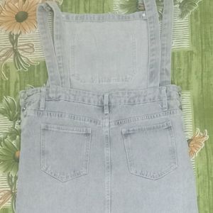 Denim Jumpsuit Skirt