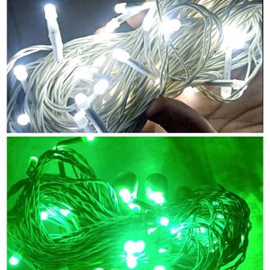 White & Green Led Bomb Lights