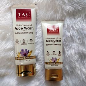 TAC Face Wash & Moisturizer