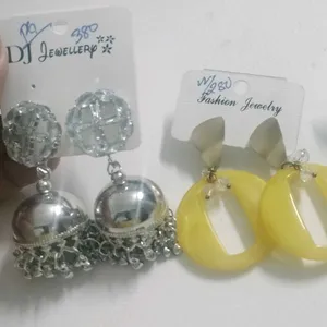 Party Earrings With Free Gift