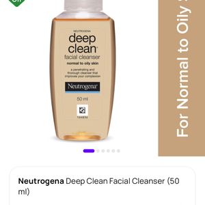 Neutrogena Deep Clean Face Wash