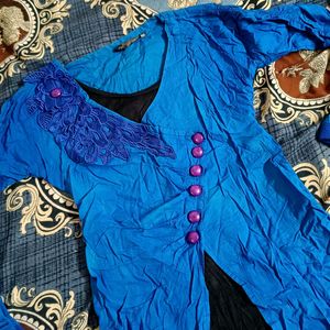 Blue 💙 Colour Tops For Girls Only Rs 179