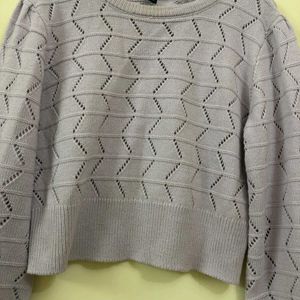 Lavender Winter Sweater