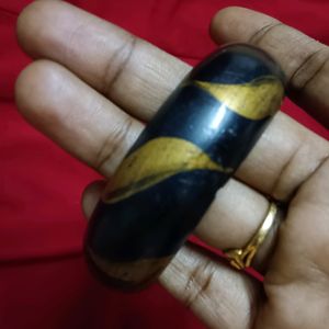 Combo- Bangles And Single Wooden Kada, No Return