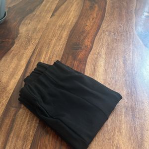 Black Formal Pants With Slits