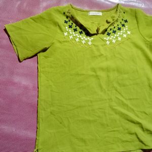 Lime Green Top