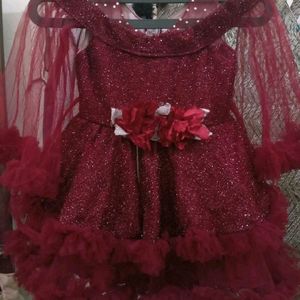 Babydoll Frock With Sandals