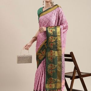 Banarsi Cotton Silk Saree