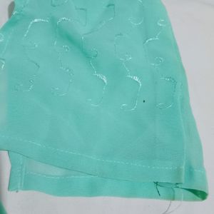 Green Kaftan Kurti