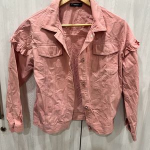 Peach Denim Jacket