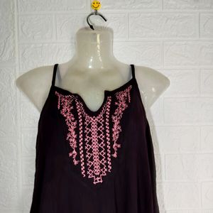 MOSSIMO BURGUNDY DRESS