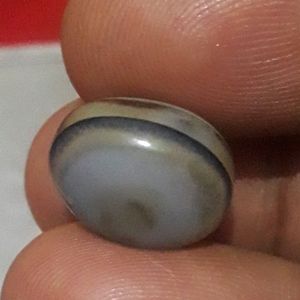 Natural Eye Shaped Sualimai Haqiq Aagate