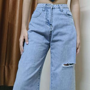 H&m Straight Denim Jeans