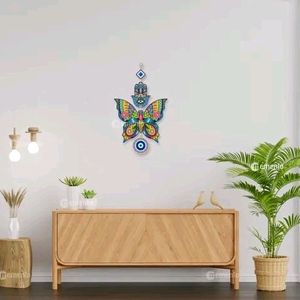 New Trending Wooden Butterfly Evil Eye