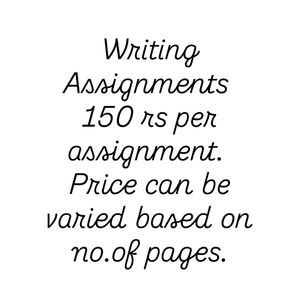 Handwritten Assignments For Only 159 Rs/-.