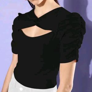 Woman Stylish Shoulder Top