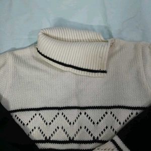 Black And White Sweater