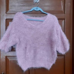 Korean furr Sweater Top